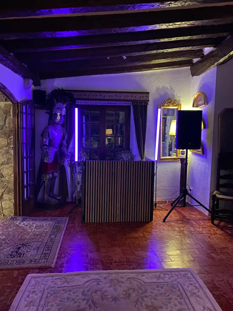 Iluminación LED para fiestas privadas